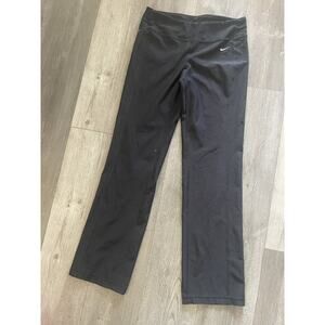 Nike dri-fit Women's Wide Leg Y2K Leggings Black- Size M